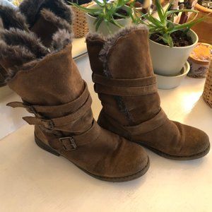Suede Winter Boots | Size 6.5 | EU 37 | Warm